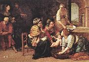 GENTILESCHI, Artemisia Birth of St John the Baptist dfg France oil painting reproduction